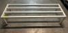 (2) 60" X 20" ALUMINUM DUNNAGE RACKS