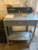 30" METAL SHOP DESK