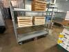 60" X 16" THREE TIER WAREHOUSE CART. - 2