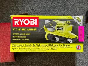 RYOBI 3" X 18" BELT SANDER