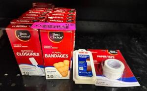 (20)- ASSORTED FIRST AID SUPPLIES