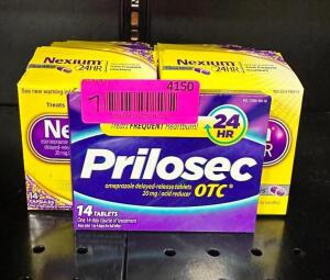 (6)- NEXIUMS & (1)- PRILOSEC OTC