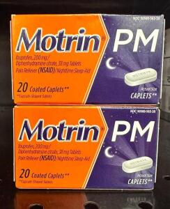 (13)- BOXES OF MOTRIN PM