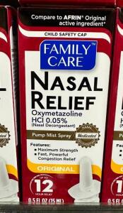 (22)- NASAL RELIEF SPRAYS