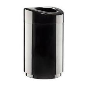 DESCRIPTION: (1) OPEN TOP TRASH RECEPTACLE BRAND/MODEL: SAFCO #9920BL INFORMATION: BLACK SIZE: 30 GAL RETAIL$: $267.99 EA QTY: 1