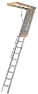 DESCRIPTION: (1) ATTIC LADDER BRAND/MODEL: LOUISVILLE #AL258P INFORMATION: ALUMINUM SIZE: 25-1/2" X 63" RETAIL$: $700.35 EA QTY: 1