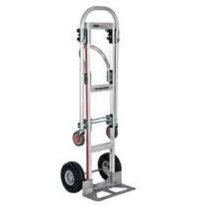 DESCRIPTION: (1) EXTENSION CONVERSION HAND TRUCK WITH WHEELS BRAND/MODEL: MAGLINER INFORMATION: 200 LB CAPACITY, FOLDING CAPACITY 80 LBS RETAIL$: $342