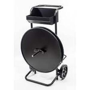 DESCRIPTION: (1) STRAPPING CART BRAND/MODEL: MADE IN USA INFORMATION: BLACK RETAIL$: $516.99 EA QTY: 1