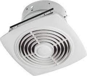 DESCRIPTION: (1) EXHAUST FAN, VERTICAL DISCHARGE UTILITY FAN BRAND/MODEL: BROAN #505 INFORMATION: WHITE SIZE: 8" RETAIL$: $141.03 EA QTY: 1