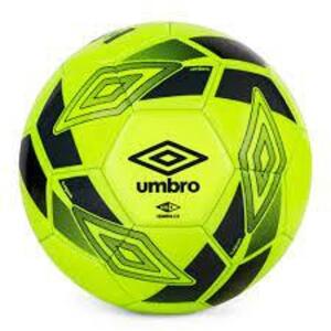 DESCRIPTION: (1) OFFICIAL SIZED SOCCER BALL BRAND/MODEL: UMBRO INFORMATION: HI-VIZ YELLOW SIZE: 5 RETAIL$: $11.94 EA QTY: 1