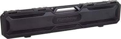 DESCRIPTION: (1) EXPRESS PLUS GUN CASE BRAND/MODEL: FLAMBEAU #6451SC-1 INFORMATION: BLACK SIZE: 49.75" L X 9.8" W X 3" D RETAIL$: $40.00 EA QTY: 1