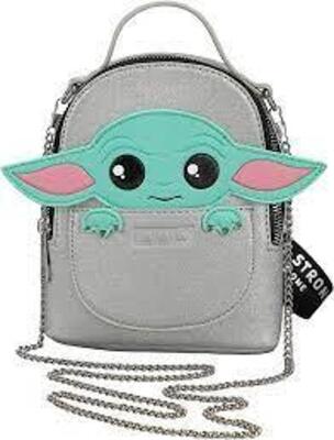 DESCRIPTION: (1) MANDALORIAN PURSE BRAND/MODEL: STAR WARS INFORMATION: GROGU MINI RETAIL$: $32.99 EA QTY: 1