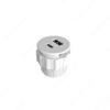 DESCRIPTION: (3) RECESSED USB CHARGER BRAND/MODEL: RICHELIEU #OEXH716B030 INFORMATION: WHITE RETAIL$: $39.69 EA QTY: 3