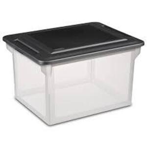 DESCRIPTION: (4) STORAGE CONTAINERS WITHOUT LIDSBRAND/MODEL: STERILITESIZE: 18X14X11RETAIL$: $10.29 EAQTY: 4