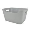 DESCRIPTION: (6) EASY ACCESS STORAGE BIN BRAND/MODEL: MAINSTAYS #MS33100012438101 INFORMATION: LIGHT GRAY RETAIL$: $8.18 EA QTY: 6