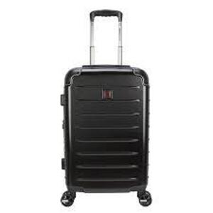 DESCRIPTION: (1) HARDSIDE ROLLING LUGGAGE BRAND/MODEL: SWISS TECH #SW61-210602BK16 SIZE: 21" RETAIL$: $114.00 EA QTY: 1