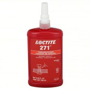 DESCRIPTION: (10) THREADLOCKER BRAND/MODEL: LOCTITE 271 SIZE: 8.45 FL OZ RETAIL$: $80.00 EA QTY: 10