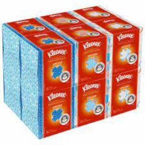 DESCRIPTION: (1) FACIAL TISSUE BRAND/MODEL: KLEENEX #799ZA1 SIZE: 12 PACKS OF 55 SHEETS PER CASE RETAIL$: $70.00 EA QTY: 1