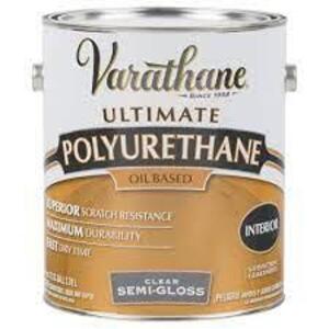 DESCRIPTION: (1) VARATHANE FLOOR FINISH BRAND/MODEL: RUST-OLEUM #130031 INFORMATION: CLEAR SIZE: 1 GALLON RETAIL$: $61.23 EA QTY: 1