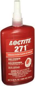 DESCRIPTION: (5) THREADLOCKER BRAND/MODEL: LOCTITE 271 SIZE: 8.45 FL OZ RETAIL$: $80.00 EA QTY: 5