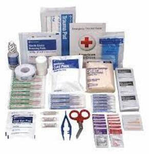 DESCRIPTION: (1) FIRST AID KIT REFILL, INDUSTRIAL BRAND/MODEL: PRODUCT NUMBER #463M20 SIZE: SERVES 25 PEOPLE RETAIL$: $22.46 EA QTY: 1