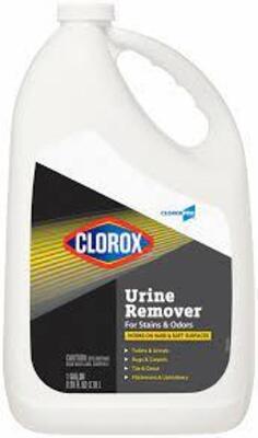 DESCRIPTION: (1) URINE REMOVER BRAND/MODEL: CLOROX #19ZD71 INFORMATION: UNSCENTED SIZE: 1 GALLON RETAIL$: $33.00 EA QTY: 1