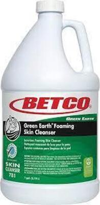 DESCRIPTION: (2) GREEN EARTH FOAMING SKIN CLEANSER BRAND/MODEL: BETCO SIZE: 1 GALLON RETAIL$: $20.46 EA QTY: 2