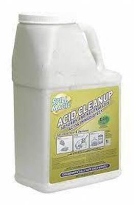 DESCRIPTION: (1) ACID NEUTRALIZER ABSORBENT POWDER BRAND/MODEL: SPILL MAGIC #487C49 SIZE: 5 LB RETAIL$: $16.00 EA QTY: 1