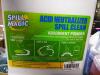 DESCRIPTION: (1) ACID NEUTRALIZER ABSORBENT POWDER BRAND/MODEL: SPILL MAGIC #487C49 SIZE: 5 LB RETAIL$: $16.00 EA QTY: 1 - 2