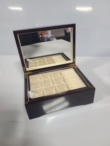 DESCRIPTION: (1) JEWELRY BOX QTY: 1