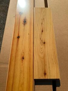 (15) CARTONS OF NATURAL AUSTRALIAN CYPRESS FLOORING. 300 TOTAL SQUARE FEET