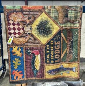 6' MOOSE LODGE RUG