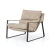 Hubler 29" W Top Grain Leather Armchair