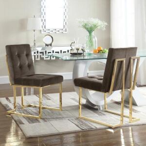 (2) - Zoila Upholstered Dining Chair