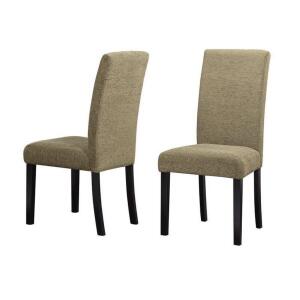 (2) - Prospe Linen Upholstered Dining Chair