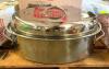 STAINLESS ROASTER PAN WITH LID AND WIRE RACK RETAILS FOR $42.78 - 2