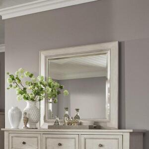 FRAMED RECTANGULAR DRESSER MIRROR