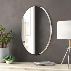 BEVELED BATHROOM MIRROR