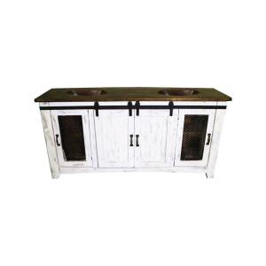 70" DOUBLE BATHROOM VANITY