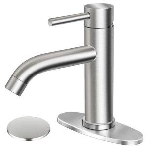 Soka Single Hole Faucet Bathroom Faucet with Drain Assembly