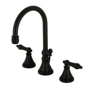 Governor Widespread Bathroom Faucet with Drain Assembly