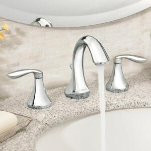 T6420 Eva Widespread Bathroom Faucet, Chrome