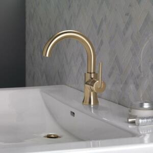 Trinsic Single Hole Bathroom Faucet with Drain Assembly