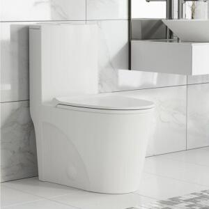 Swiss Madison St. Tropez Dual-Flush Elongated One-Piece Toilet