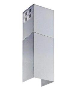 STAINLESS STEEL CHIMNEY EXTENSION FOR RANGE HOODS