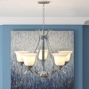 Newent 5-Light Shaded Chandelier