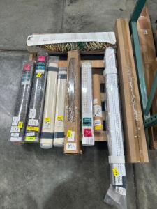 PALLET OF ASSORTED BLINDS