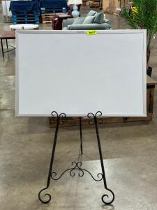 EASEL W/ DRY ERASE BOARD