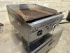 DESCRIPTION: WELLS 24" COUNTER TOP FLAT GRILL BRAND / MODEL: WELLS ADDITIONAL INFORMATION NATURAL GAS CONTACT For more details, simply email Brent at - 4