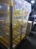 DESCRIPTION: (1) GAS CYLINDER CABINET, COMPRESSED GASBRAND/MODEL: CONDOR #491M86INFORMATION: YELLOW, STEELSIZE: 12 HORIZONTAL CYLINDERS, 42" X 50" X 71 3/4"RETAIL$: $1897.00 EAQTY: 1 - 4